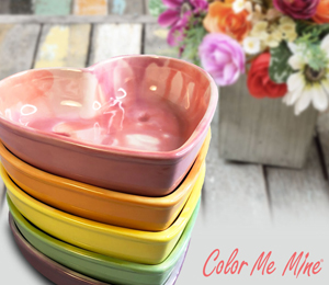 Fort McMurray Candy Heart Bowls