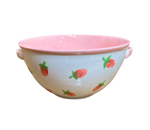 Fort McMurray Strawberry Print Bowl