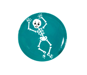 Fort McMurray Jumping Skeleton Plate