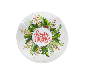 Fort McMurray Holiday Wreath Plate