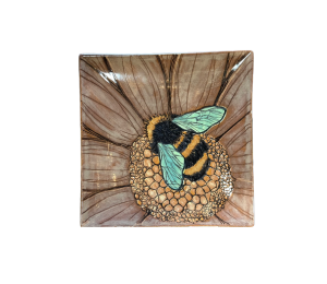 Fort McMurray Happy Bee Plate
