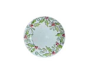 Fort McMurray Holly Dinner Plate