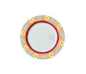 Fort McMurray Floral Dinner Plate