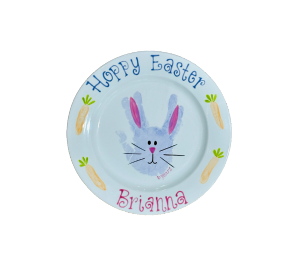 Fort McMurray Easter Bunny Plate