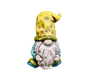Fort McMurray Wood Carved Gnome