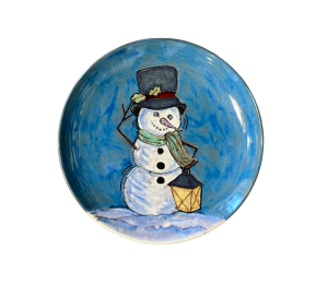 Fort McMurray Rustic Glazed Snowman