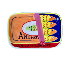 Fort McMurray Anchovies App Plate