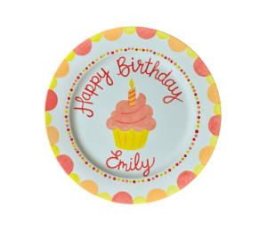 Fort McMurray Birthday Cupcake Plate